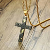 KETTE MIT KREUZ UND KÖNIGSKETTE FÜR HERREN UND DAMEN - Königlicher Siegelring