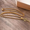 KETTE MIT KREUZ UND KÖNIGSKETTE FÜR HERREN UND DAMEN - Königlicher Siegelring