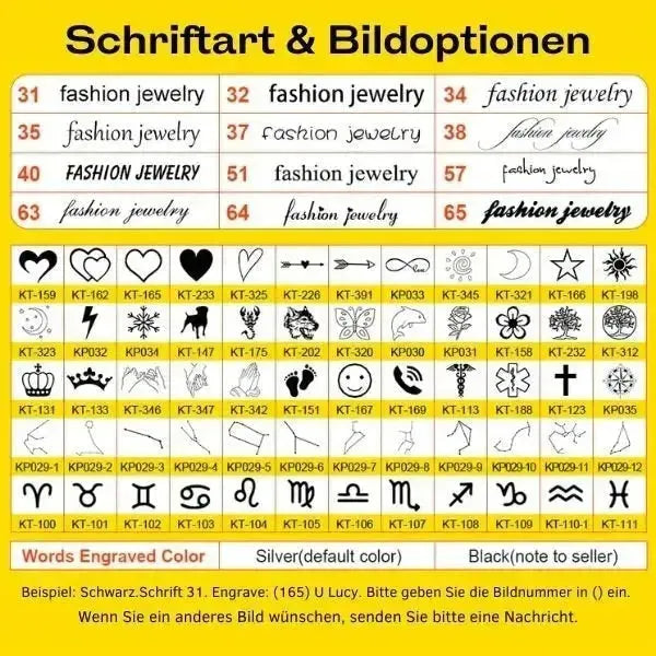 KETTE MIT NAMEN IN FORM VON BUCHSTABEN - Königlicher Siegelring