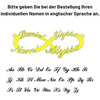 KETTE MIT NAMEN MIT UNENDLICHKEITS ZEICHEN - Königlicher Siegelring