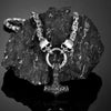 KÖNIGSKETTE SILBER HERREN THORS HAMMER KETTE ( WIKINGER-KETTE ) - Königlicher Siegelring