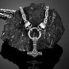 KÖNIGSKETTE SILBER HERREN WIKINGER-KETTE ( THORS HAMMER KETTE ) - Königlicher Siegelring