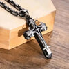 KÖNIGSKETTE UND KETTE MIT KREUZ FÜR HERREN UND DAMEN - Königlicher Siegelring