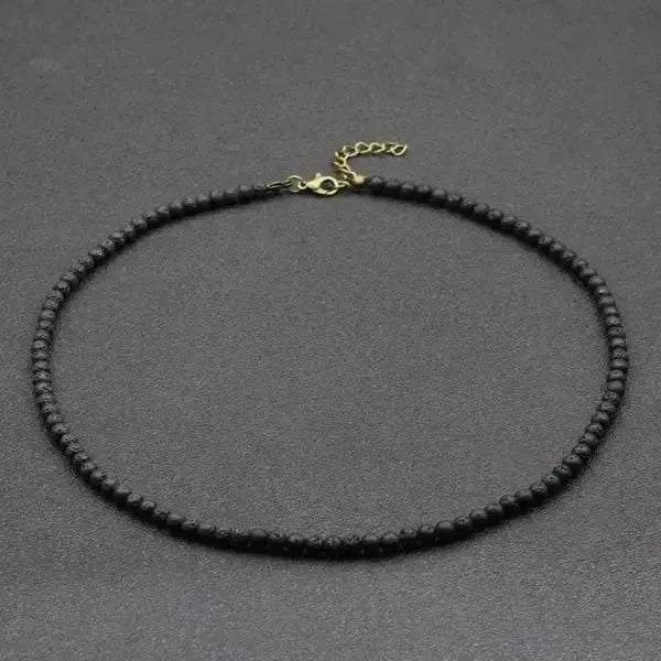 PERLENKETTE HERREN TREND - KETTE MIT PERLE - Königlicher Siegelring