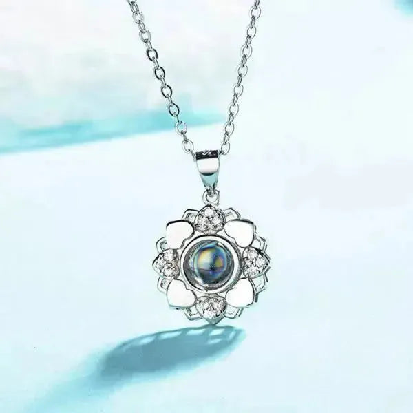 PERSONALISIERTE KETTE MIT BILD IM STEIN FÜR MÄNNER UND FRAUEN - Königlicher Siegelring