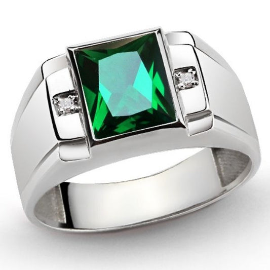        ring-siegelring-herren-smaragd-stein-und-diamanten
