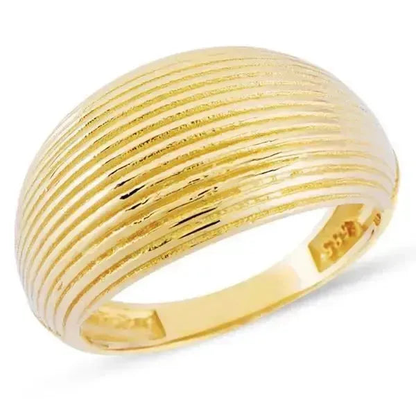 SIEGELRING DAMEN GOLD 14 KARAT AUFFÄLLIG UND ELEGANT - Königlicher Siegelring