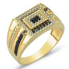 SIEGELRING HERREN AUS GOLD 14K MIT EINEM KRAFTVOLLEN UND ELEGANTEN STIL - Königlicher Siegelring