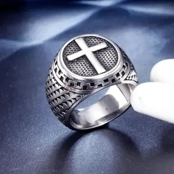    siegelring-herren-edelstahl-316l-religios-mit-kreuzdes-christentums-olie-ring