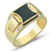 SIEGELRING HERREN GOLD 14K EIN HAUCH VON DIAMANTENGLANZ - Königlicher Siegelring