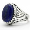 SIEGELRING HERREN MIT EINEM TIEFBLAUEN LAPISLAZULI-STEIN - Königlicher Siegelring