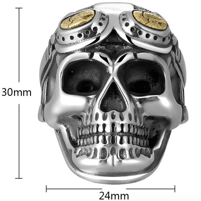     siegelring-herren-silber-ermordet-die-starke-und-maskulinitat-biker-totenkopfring