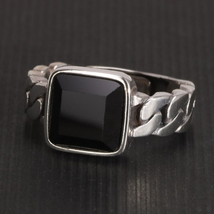 siegelring-herren-silber-onyx-stein-Platz-kette-silber-schmuck