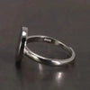 SIEGELRING HERREN SILBER KLASSISCH MIT ONYX-STEIN - Königlicher Siegelring