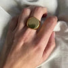 SIEGELRING HERREN SILBER UND GOLD PERSONALISIEREN KOSTENLOSE GRAVUR - Königlicher Siegelring