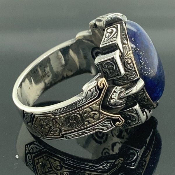 Lapis lazuli clearance daylight ring