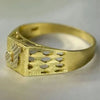 SIEGELRING PERSONALISIERBARE 10K GOLD FÜR KIND 1.7 GRAMM - Königlicher Siegelring