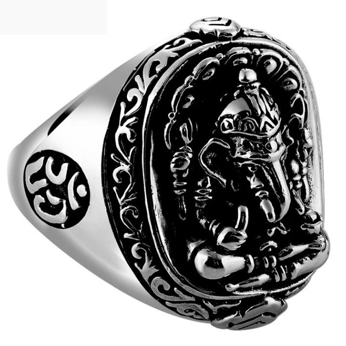     siegelring-religioser-herren-silber-ganesh-gott-elephant