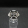 SIEGELRING SILBER MALTESERKREUZ IM KLASSISCHEN UND ZEITLOSEN STIL - Königlicher Siegelring