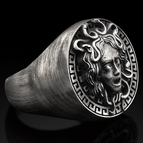    siegelring-silber-massiv-mythologie-griechisch-meditus-stempel-handwerk